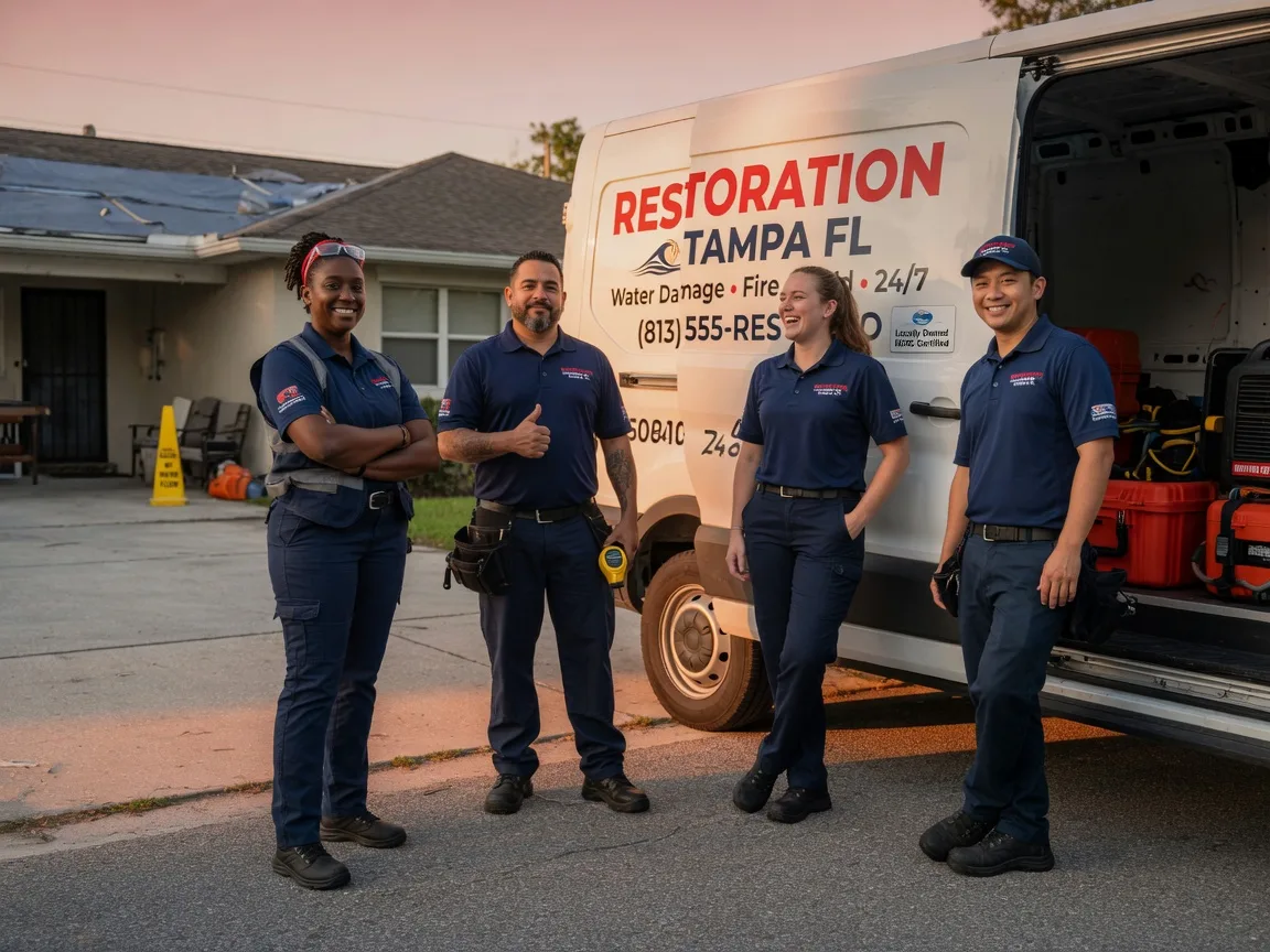 Water Damage Restoration company in Brooklyn, IA